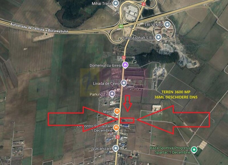 Teren pretabil activitati economice, showroom, restaurant